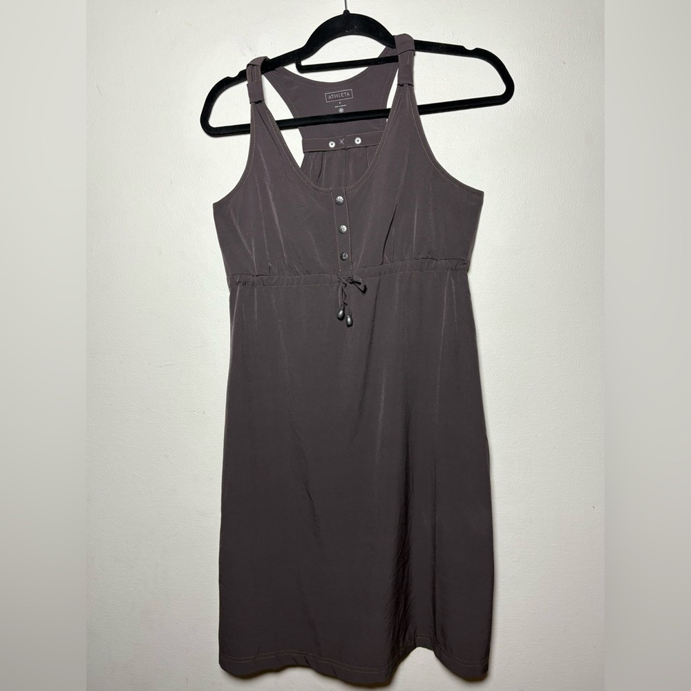 Athleta Women’s Racerback cinch Waist Dress Size 6